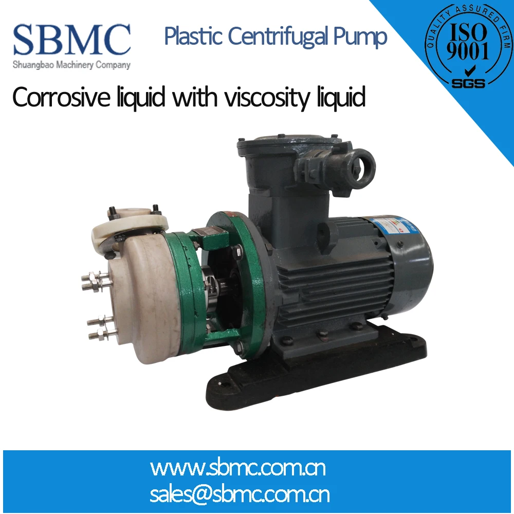 ISO14001 eletric малой мощности отходов насос серной кислоты