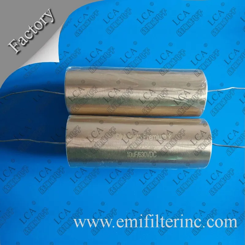Copper tube Audio Capacitor ROHS QMS Car Sound equipment