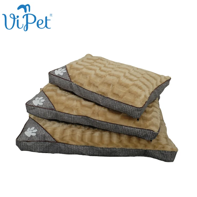 
Warm Brown Suede Soft Pet Microfiber Dog Mat Dog Bed Cushion 