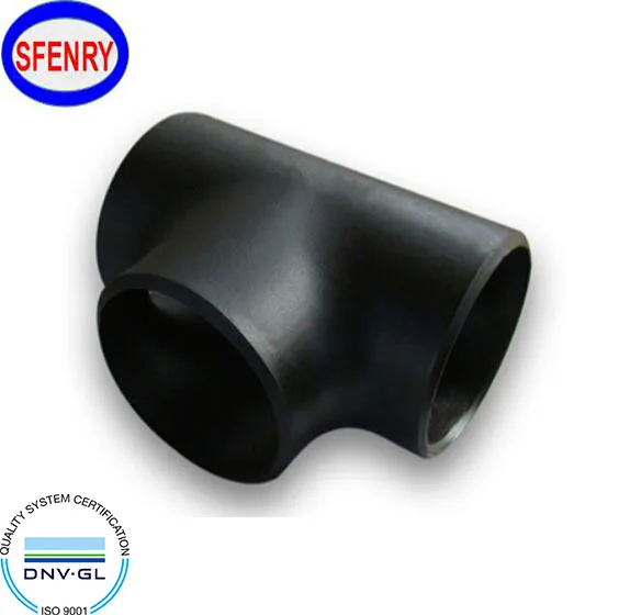 Sfenry Carbon Steel ASTM A234WPB Pipe Tube Connector SCH40 SCH80 Equal Tube Tee Price