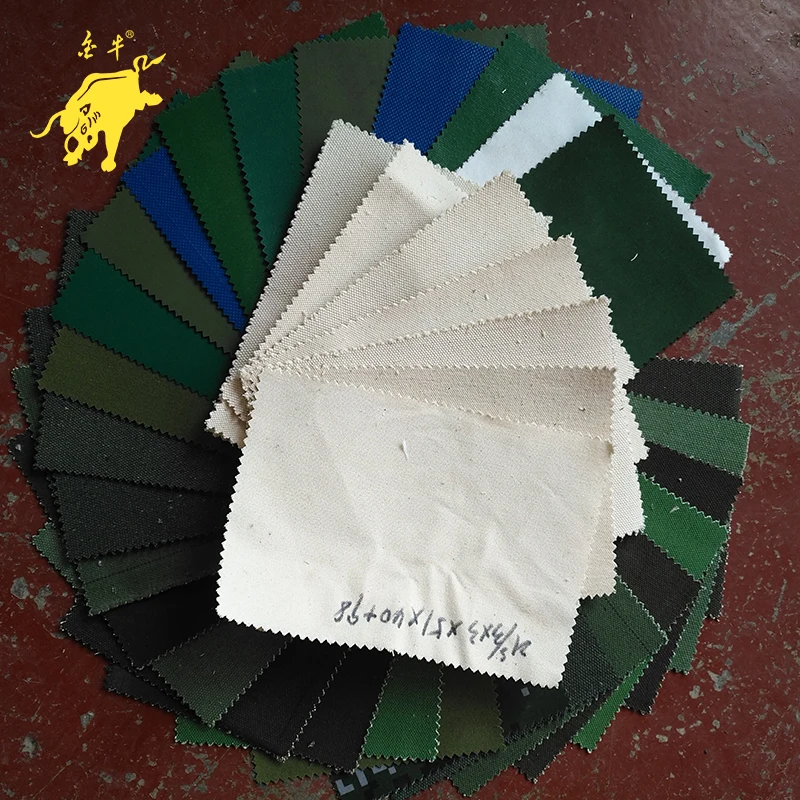 25OZ cotton greige canvas fabric for fabric