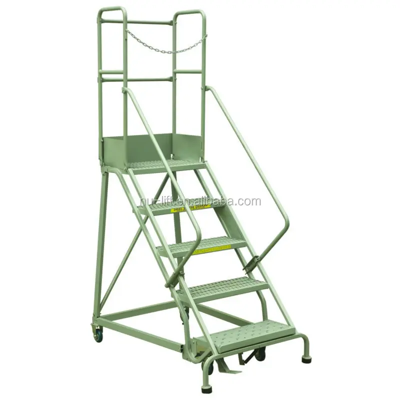 Industrial Steel Rolling Ladders RLC series