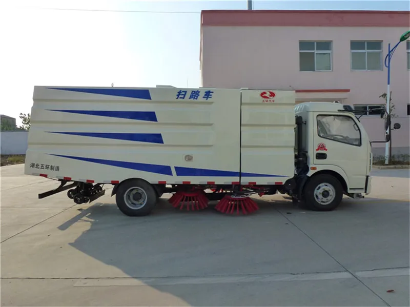 dongfeng DFAC brand LHD RHD multi-function road washing and sweeping truck sweeper truck