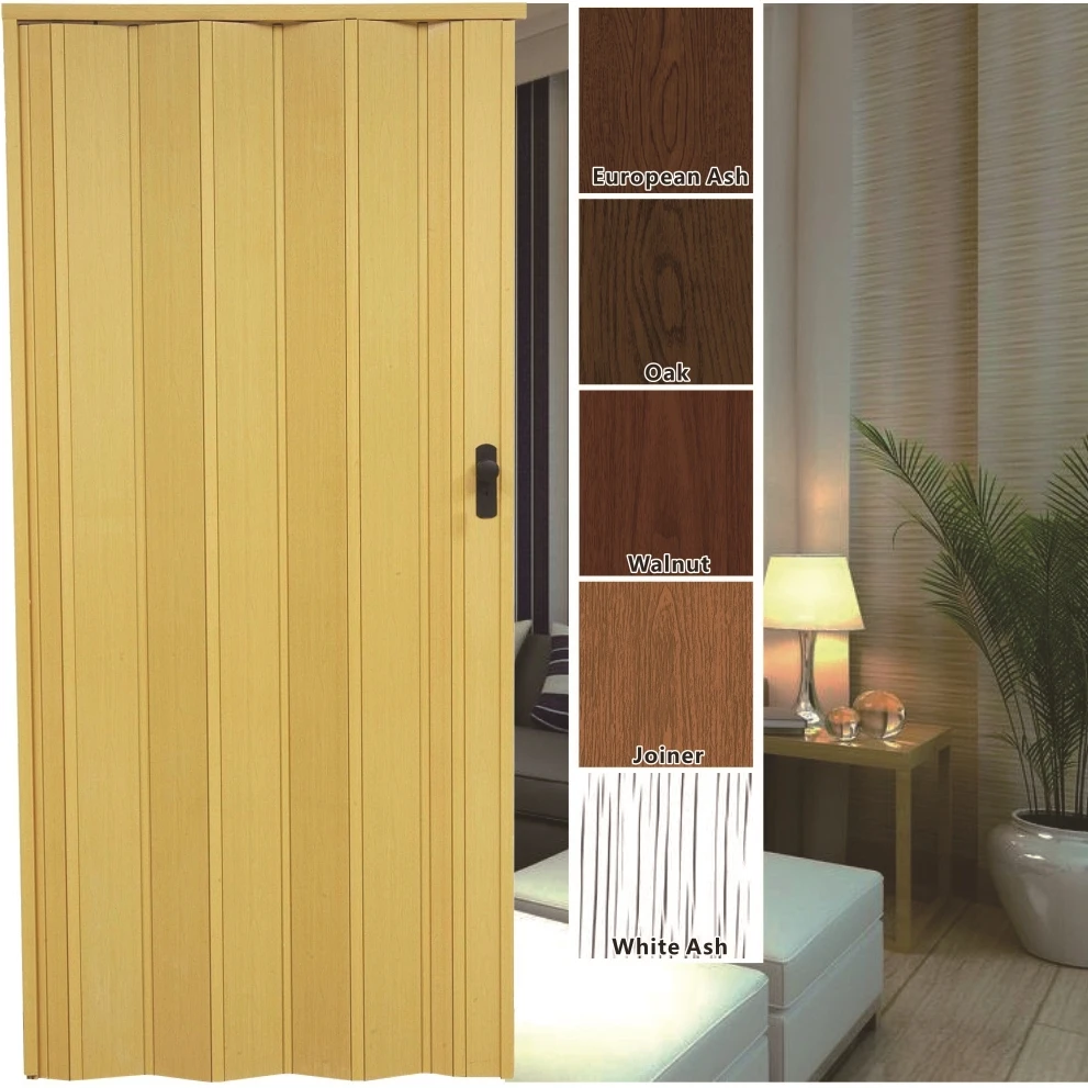 PVC Folding Door PVC Accordion Door for Interior Decoration From Factory in China
