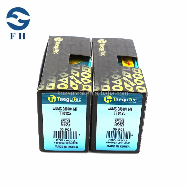 Taegutec insert carbide insert Taegutec tuning tools WNMG080404 MT TT8125
