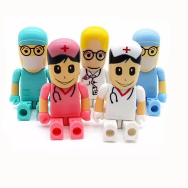bulk hospital promotion doctor usb flash drive 2gb 4gb,white 2gb nurse flash drive usb with logo,customised usb pen flash drive