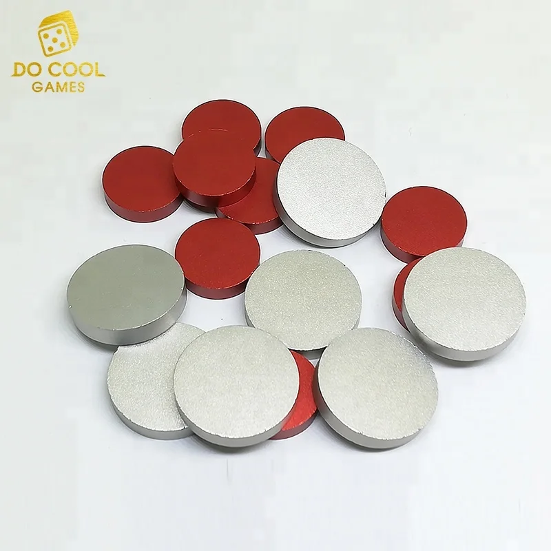 Factory customized metal discs metal resource for board game