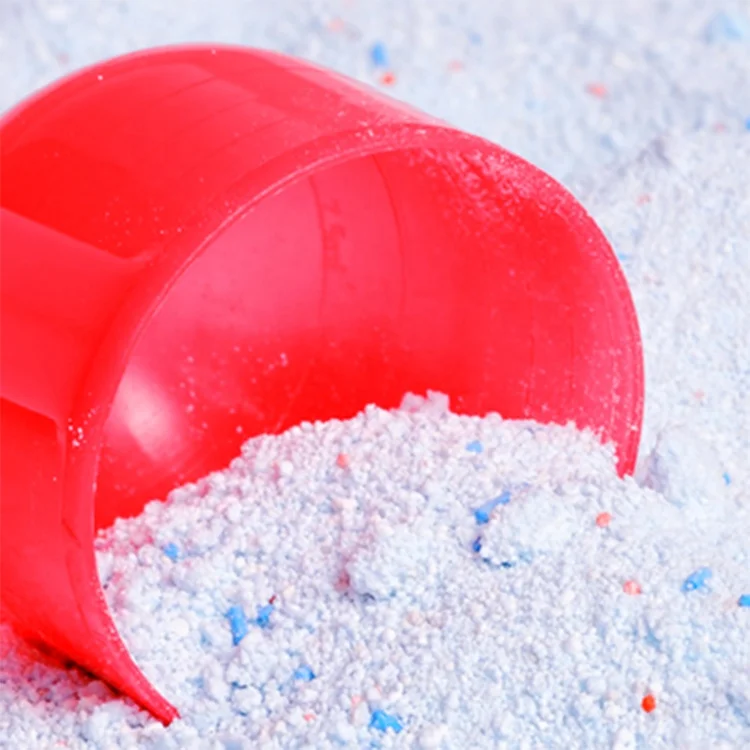 Chinese Supplier Bulk Colored Laundry Granule Quick Clean Powder Detergent
