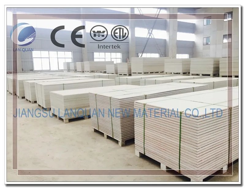 
CE High quality magnesium oxide board partition wall panel 4*10 feet 