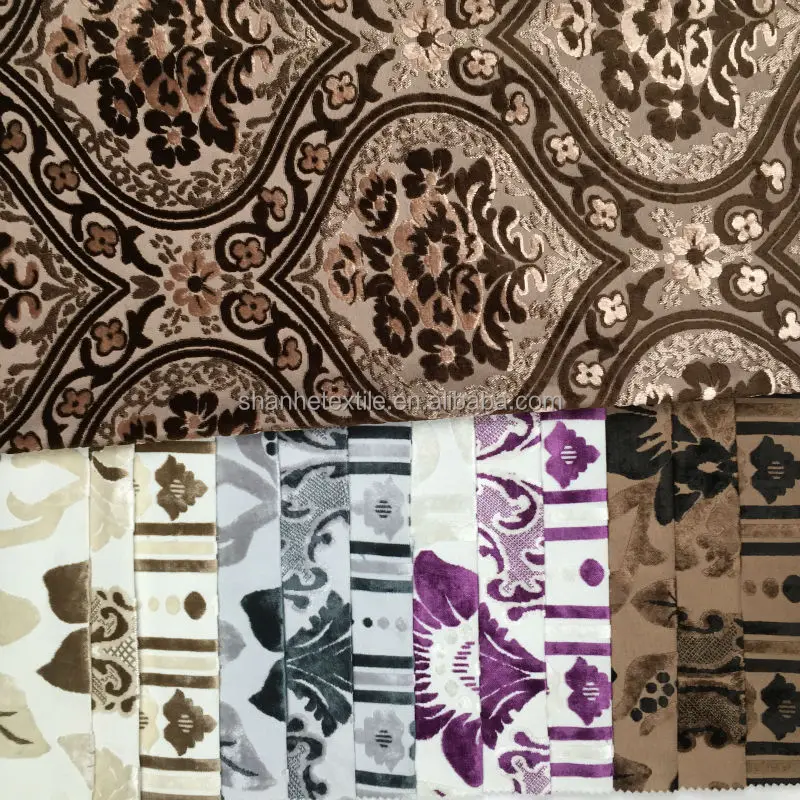 Dubai Jacquard Wholesale Chenille Fabric Price Per Meter