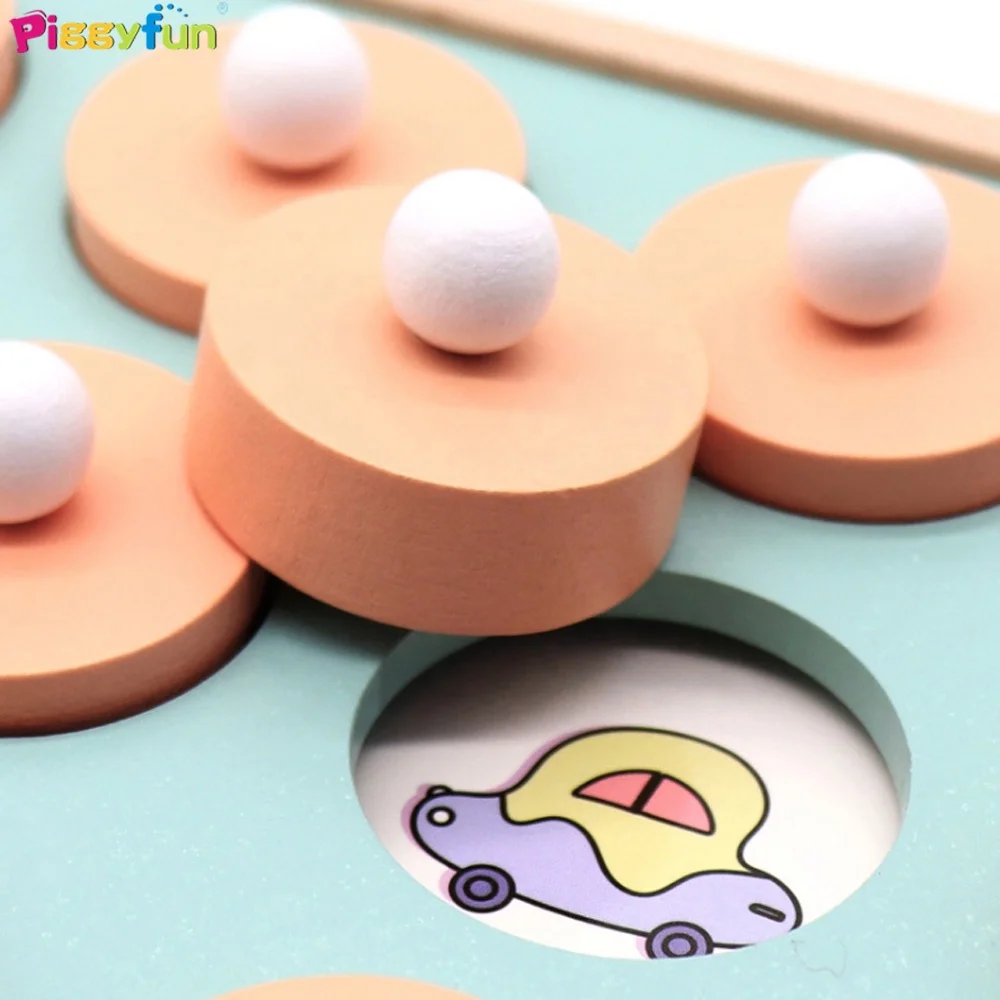 16pcs wooden educational memory puzzle baby touch training game toy for kids for Kid AT12312