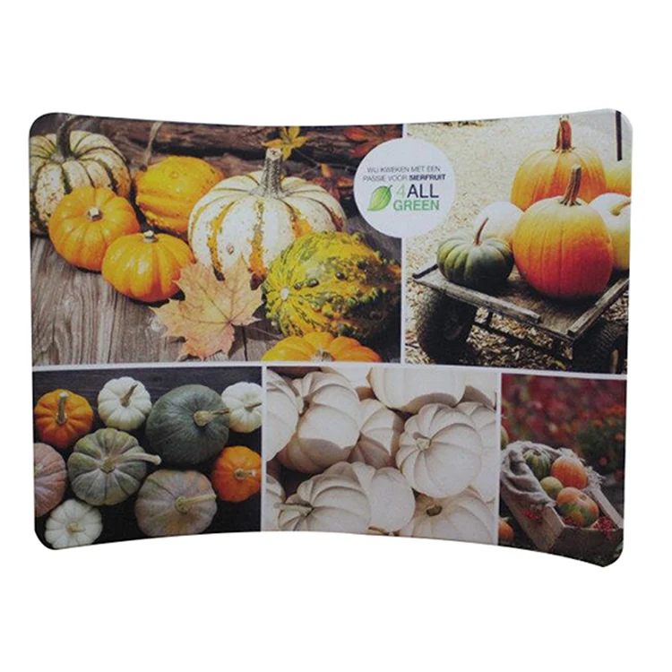 
China manufactured portable graphic printing tension fabric pillow case photo backdrop stand display 