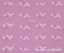 star design Water Transfer Nails Art Sticker decals lady women manicure tools Nail Wraps Decals wholesale