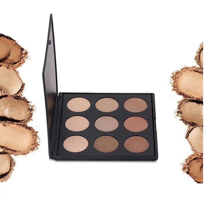 Your own brand best eyeshadow custom colors 9 color Cosmetics make up earth tone Eyeshadow Private Label Eyeshadow Palette