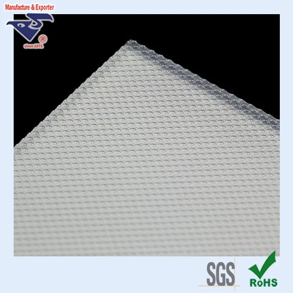 
1.5mm 60x60 polystyrene plastic LED light diffuser for super thin led downlight 