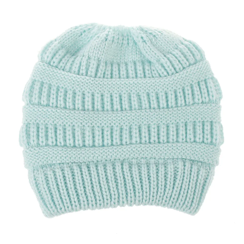 
Boutique soild color baby girl hats beanie tail cap soft knit baby woolen crochet newborn hats  (60831946263)