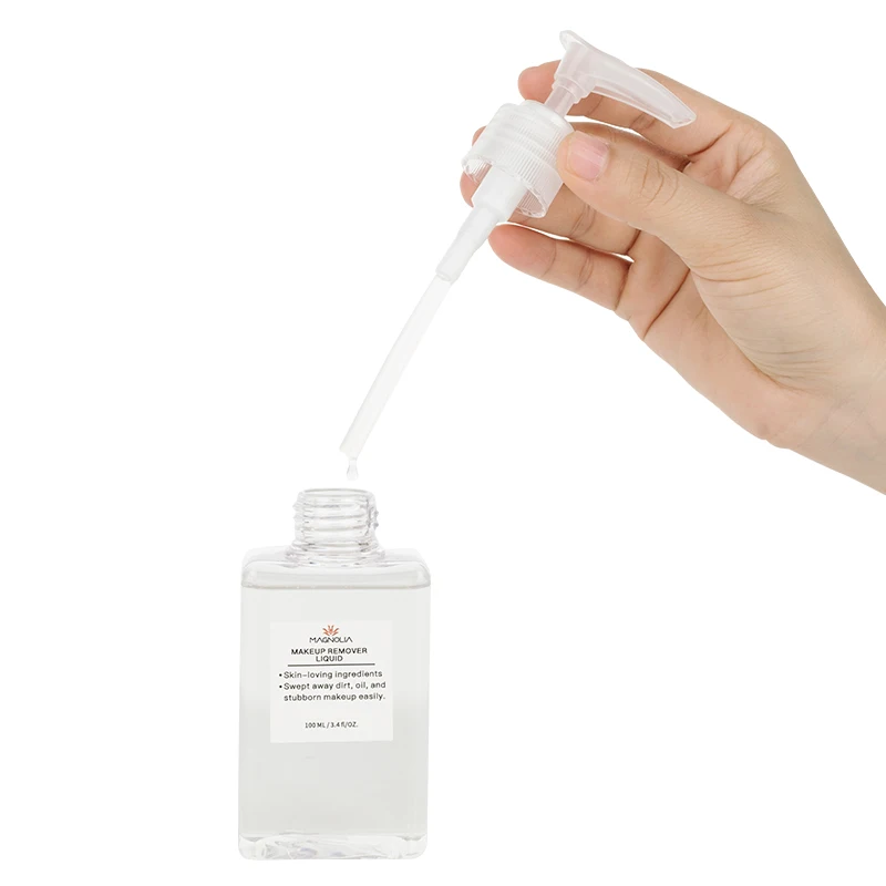 Organic private Label Face Eye Lip Deep Cleansing Make Up Remover