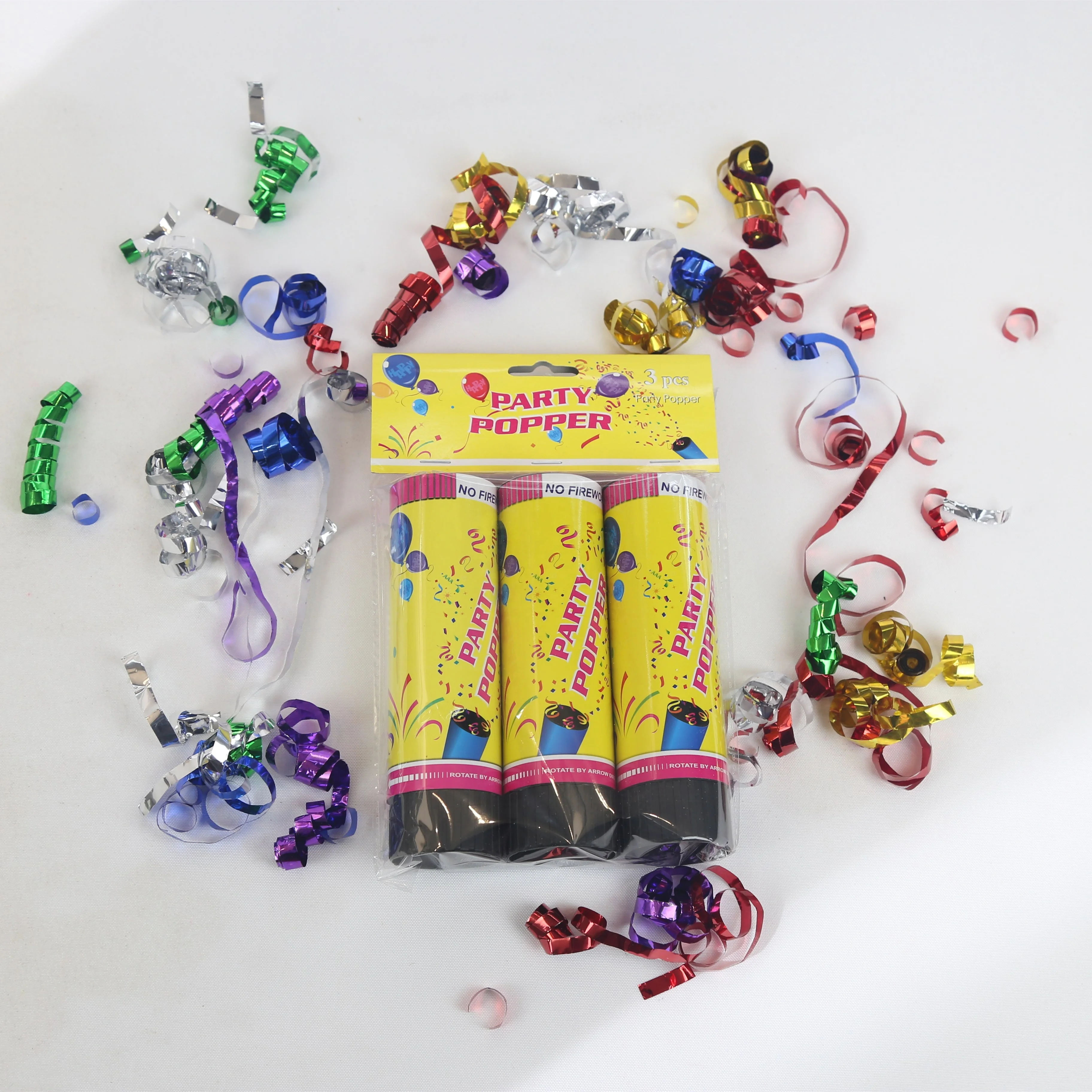 spring loaded party popper