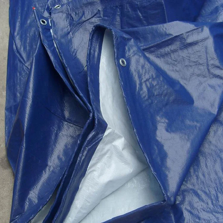 Light weight polythene pe tarpaulin blue color poly tarps Bulk buy Vietnam Roll Plastic Pe Tarpaulin Cover Fabric Poly Tarp