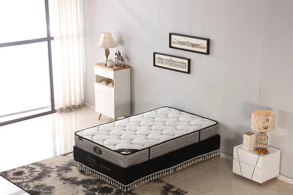 cheap bed Colchon matelas kaneman mattress factory 8 inch pocket spring roll up vacuum packed mattress in a box