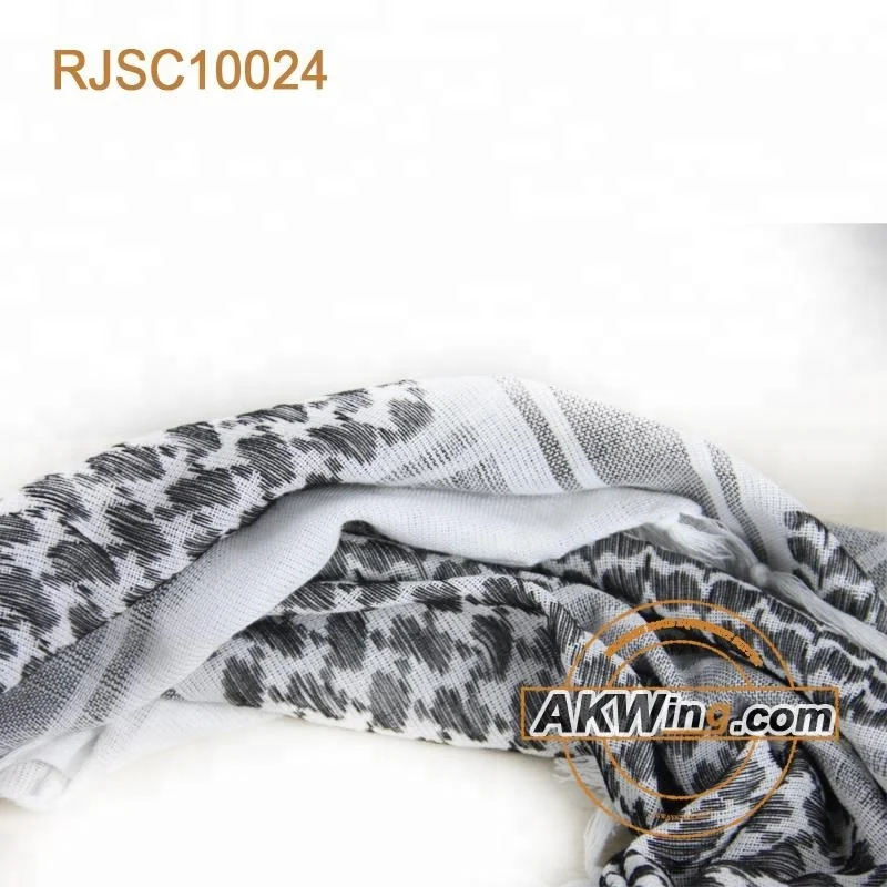 Elegant Plain Pashmina Praying Use Heavy-Weight Military Shemagh/Scarf