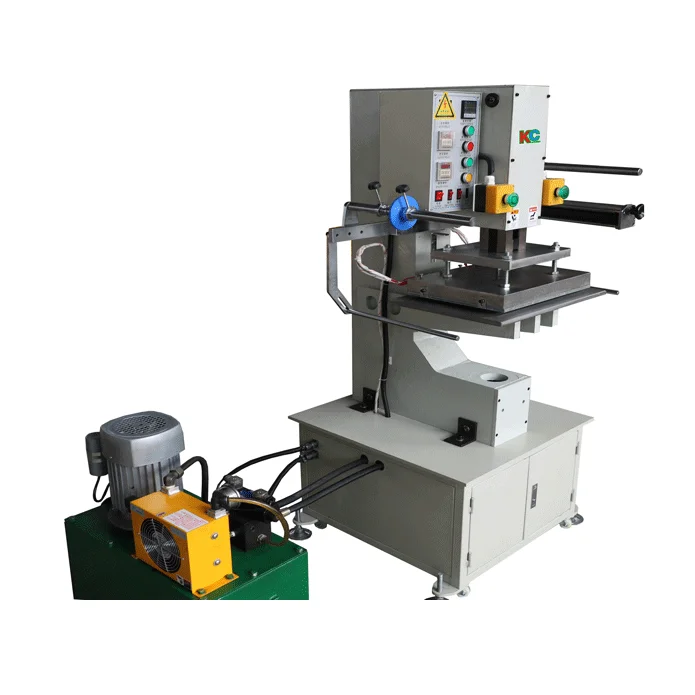 High stability Pneumatic Flat hot stamping machine for Plastic Paper Bags