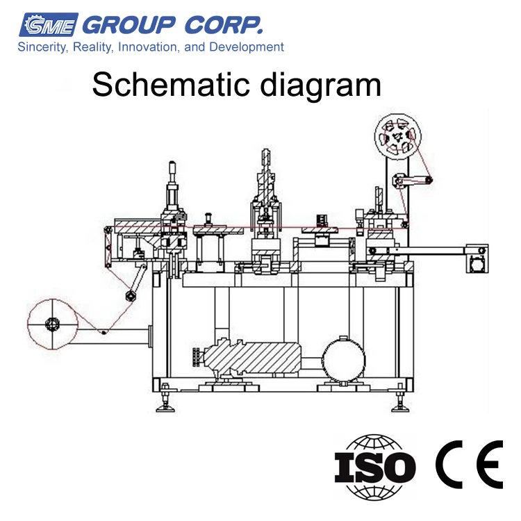 Automatic PLC touch screen PC/ PET/ PP/ PS disposable plastic cup lid/cover forming machine
