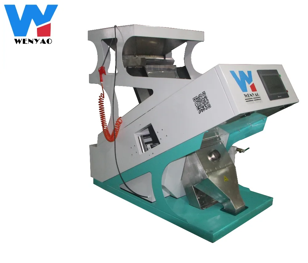 mini smaller pistachios color sorter for sorting different colors of the pistachios