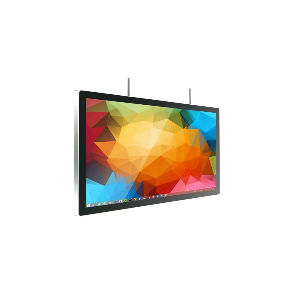 21.5 inch LCD touch display interactive all in one pos computer advertising display