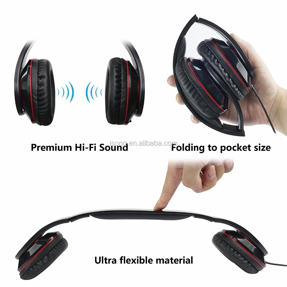 OEM Accepted 20DB Foldable Wired Active Noise Cancelling Headset ANC Headphone