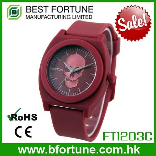FT1203C Wrist watch supplier promotional price PU strap dial quartz young watch