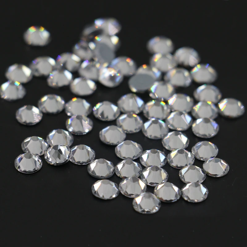 XULIN Supply Excellent 16 Cut Facets Hotfix cristal Stones Iron On sparkles Rhinestones Quality Crystal Hot Fix Rhinestones