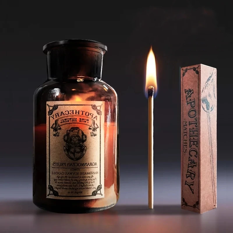 2018 New Home decorative luxury soy wax glass jar scented candle with lid