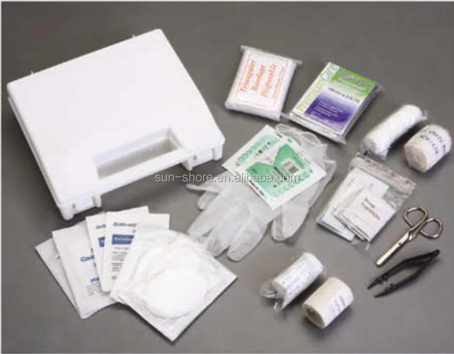 
colourful portable First Aid Kit medical supplies with High Quality and Low Price 
