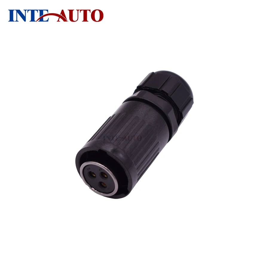 Connector WP20 2 3 4 5 7 9 12 Pin Cable Male Plug Female Socket Waterproof Dust cover Car Power watertight Connector