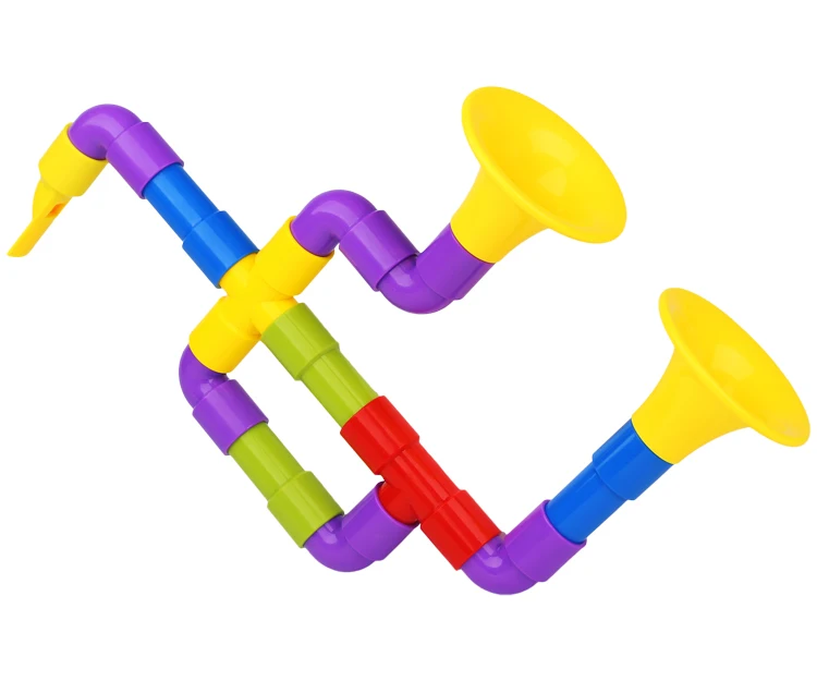 DIY educational toys tube building blocks pipes for Children