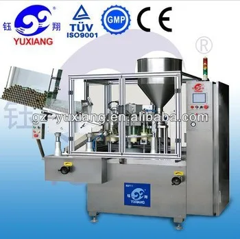 manufacture automatic plastic tube filling packaging machine