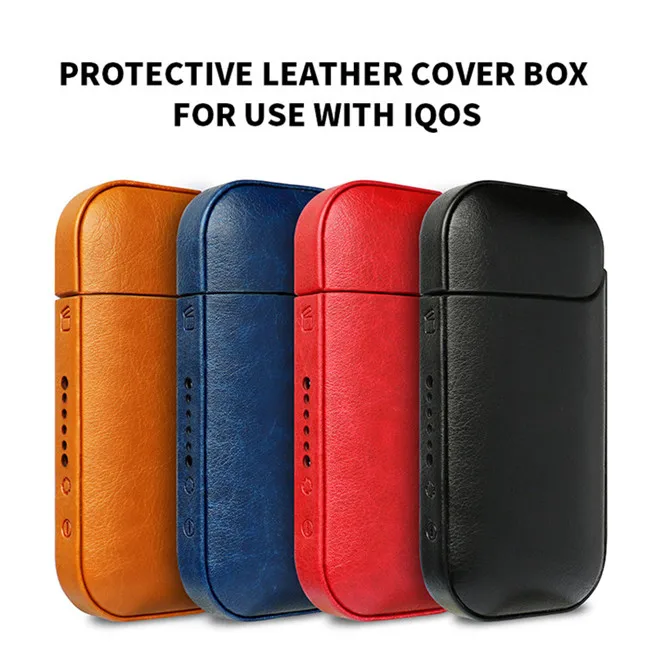 
Europe hot sale protective PU leather COVER case for use with IQOS 2.4 PLUS 