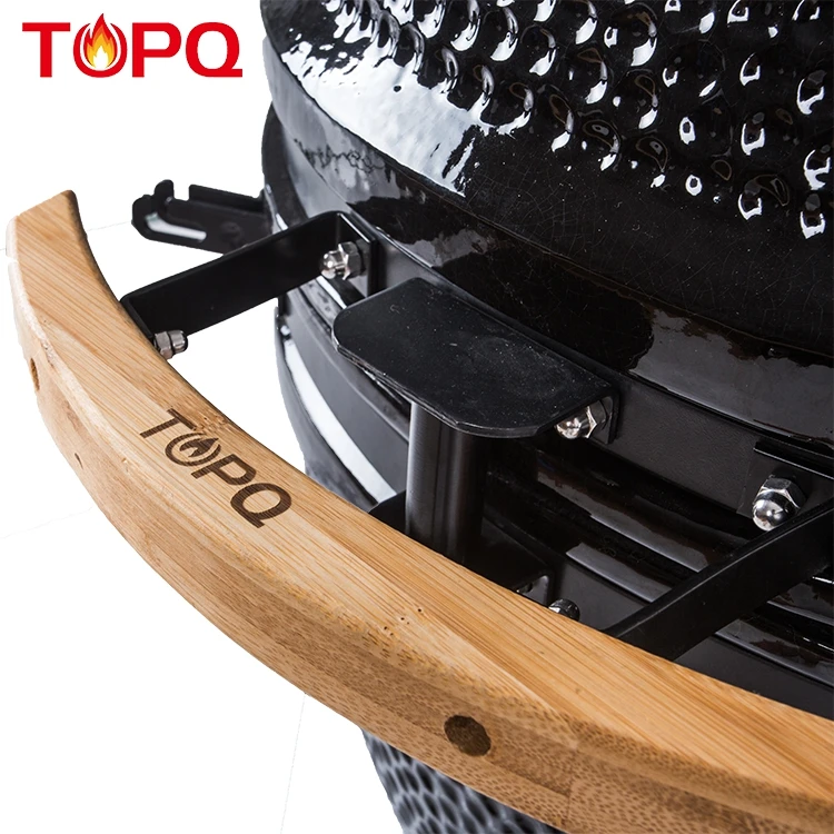 Topq Tandoor Clay Oven 23 Inch Barbecue Ceramic Grill