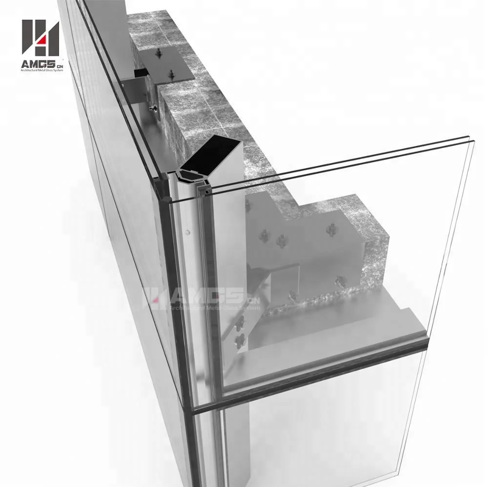 
Mirror glass curtain wall detail dwg price per m2 