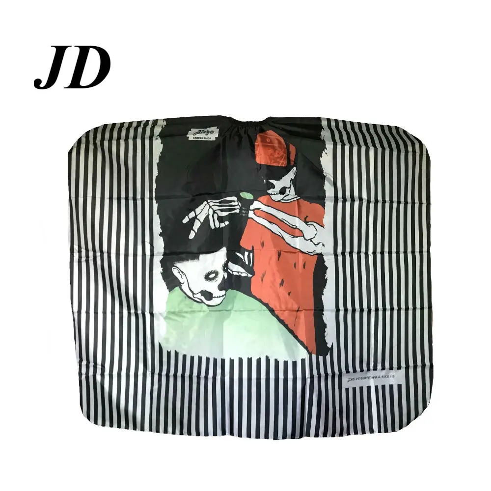 cape hairdressing for adults Polyester barber cape elastic neck for hairdresser
