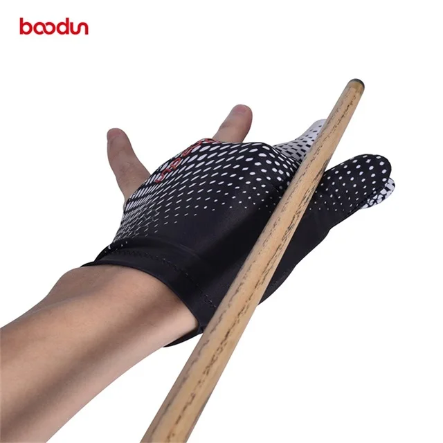 Man Woman Elastic fabric 3 Fingers Snooker Gloves for Billiard Shooters Carom Pool Cue Sport For Right or Left Hand Gloves