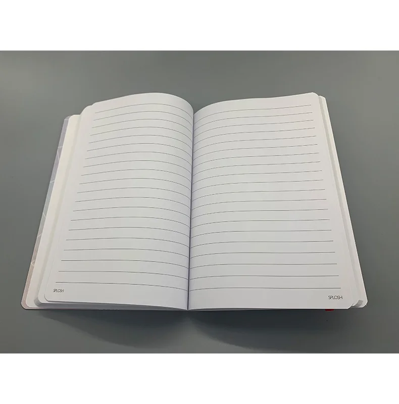 
Promotional A5 Printed Custom Pen White Counter Yellow Sketchbook Hardcover Notebook 