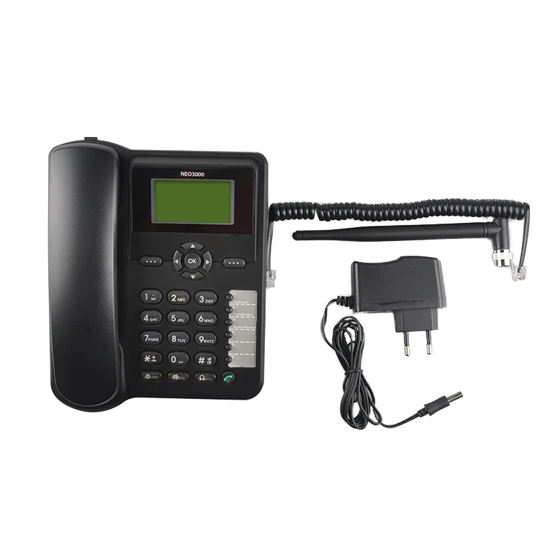 NEO 3000 WCDMA(3G) sim card gsm cordless phone