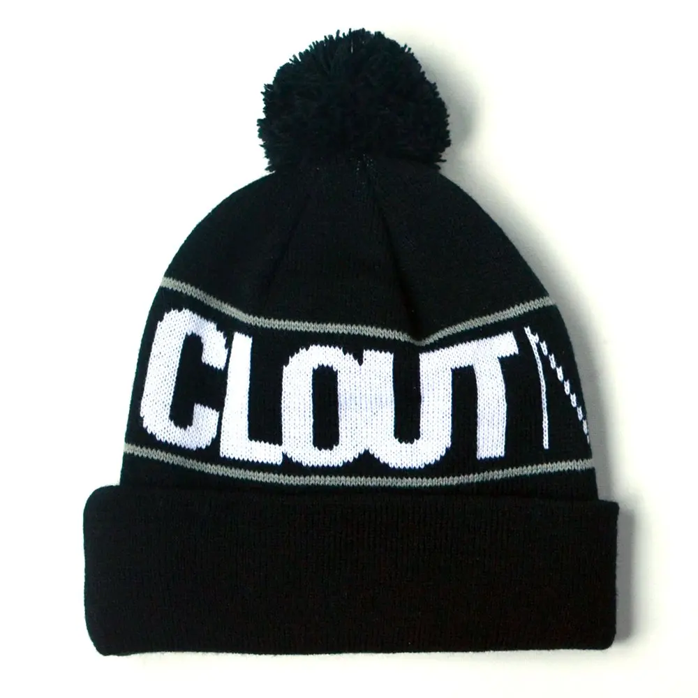 BSCI factory Good Quality Jacquard Cotton/ Acrylic Knitted Beanie,Winter Hat