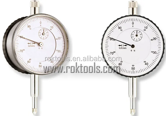 Double-Faced Dial Indicator 0-10mm Two Face Dial Indicator Dial Gauge Clock Gauge