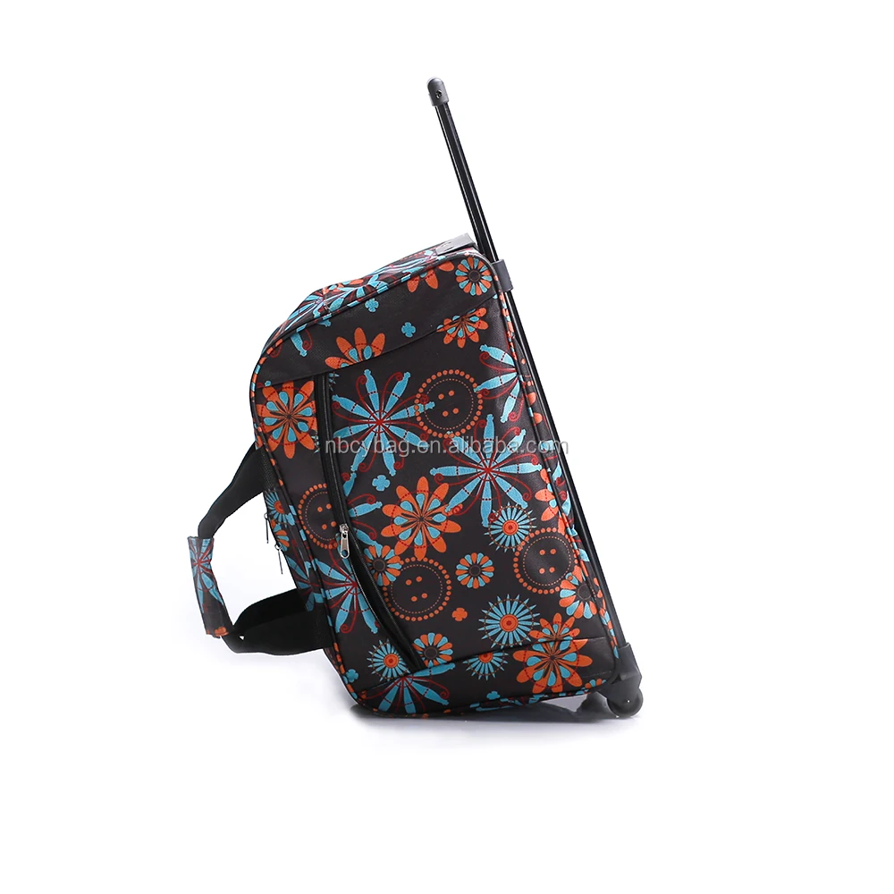 Chiyuan two wheels Mini handle duffel travel trolley bag