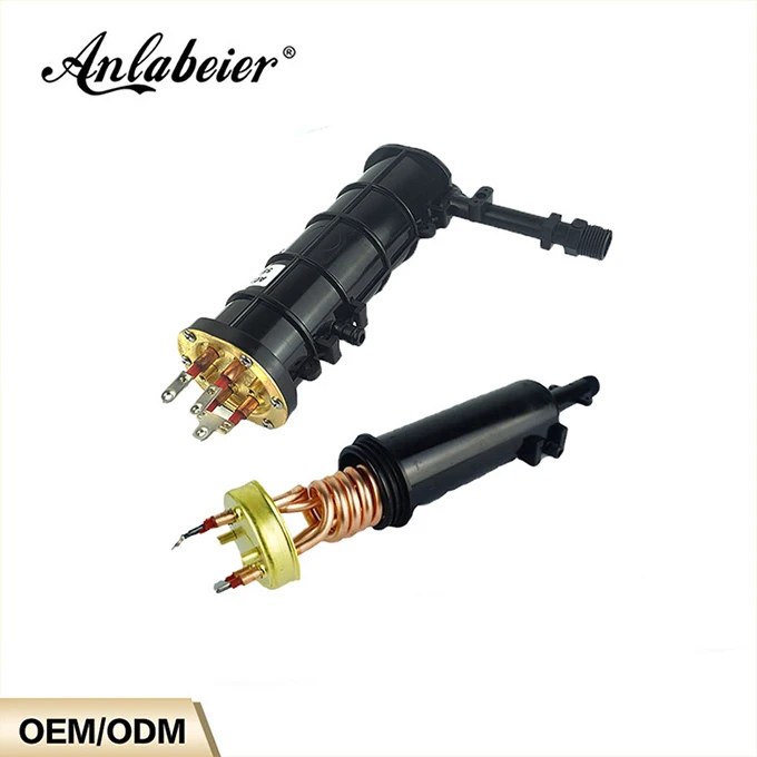 5kw finned tubular 500w u shaped 48v tube with thermostat 400w 24v dc heating for solar flange immersion heater element