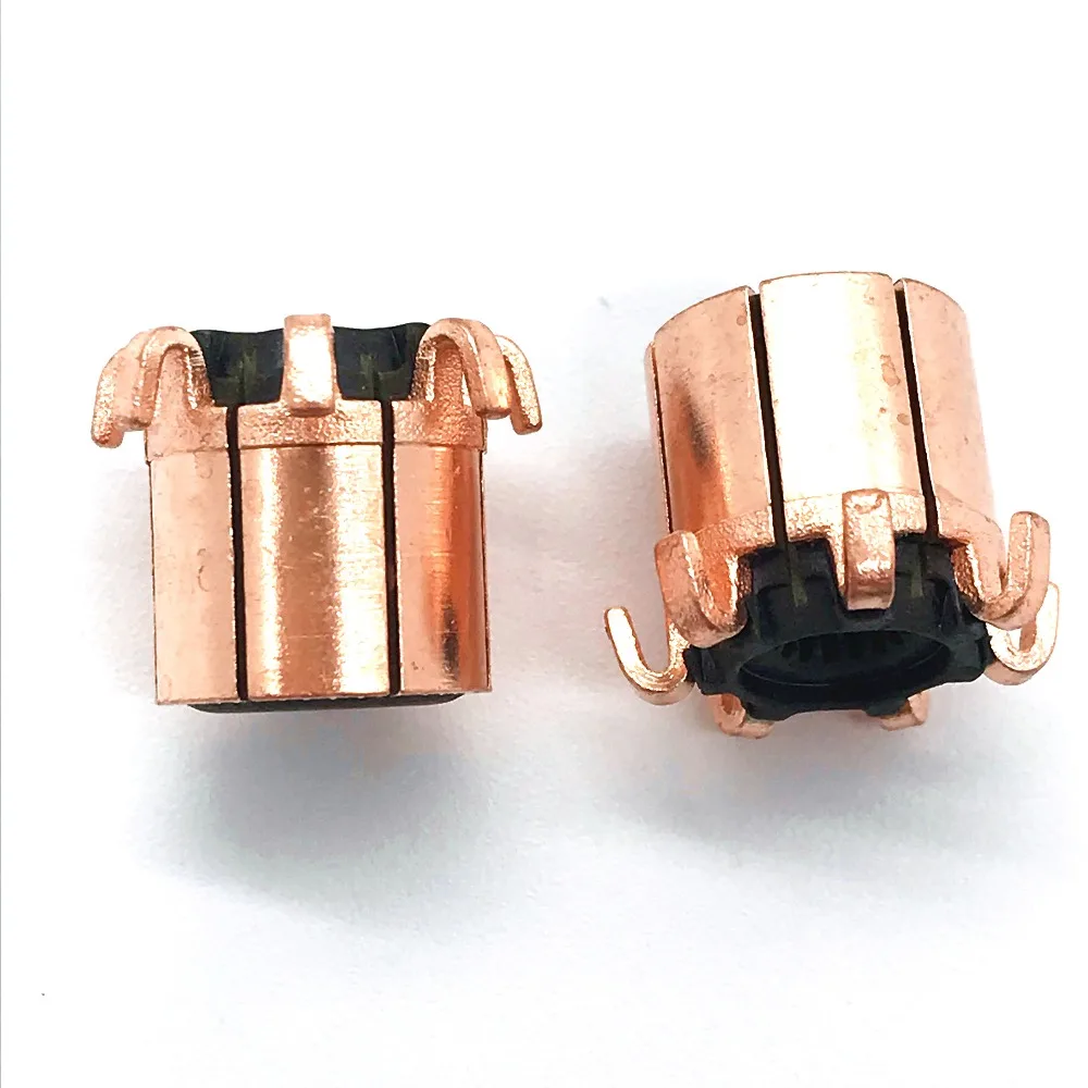 small dc motor mini 7 bars hook type commutator
