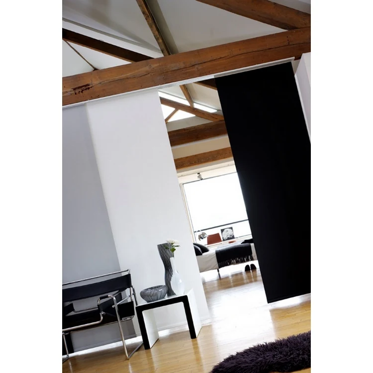 Высокое качество дешевая Декор интерьер дизайн Windows шнур-Бесплатный панель Трек слепых вертикальные жалюзи